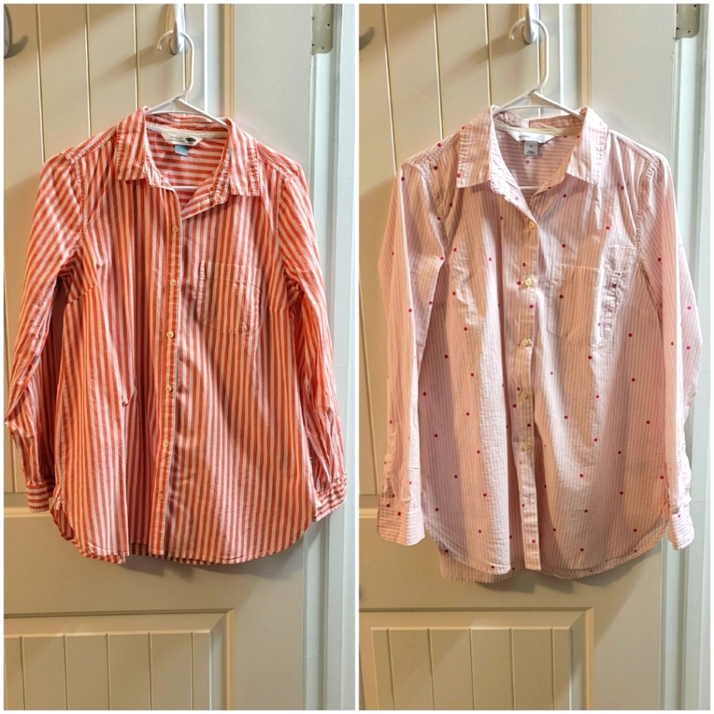Tunic button ups